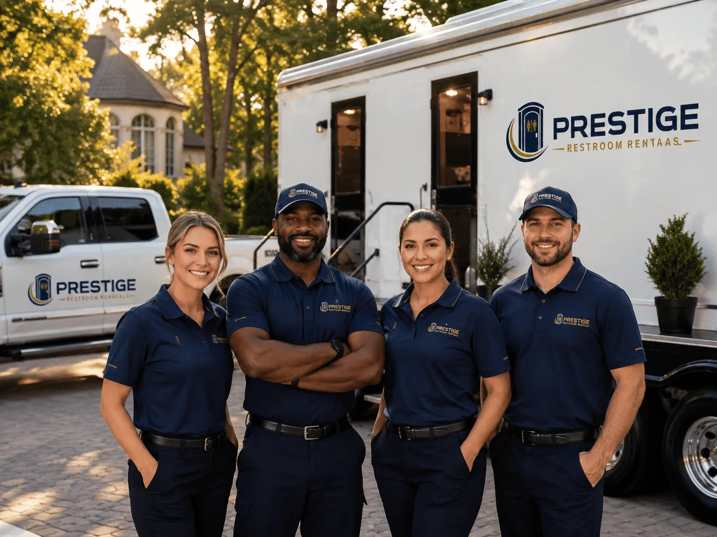 Trusted Luxury Portable Restrooms company in Winfall, NC